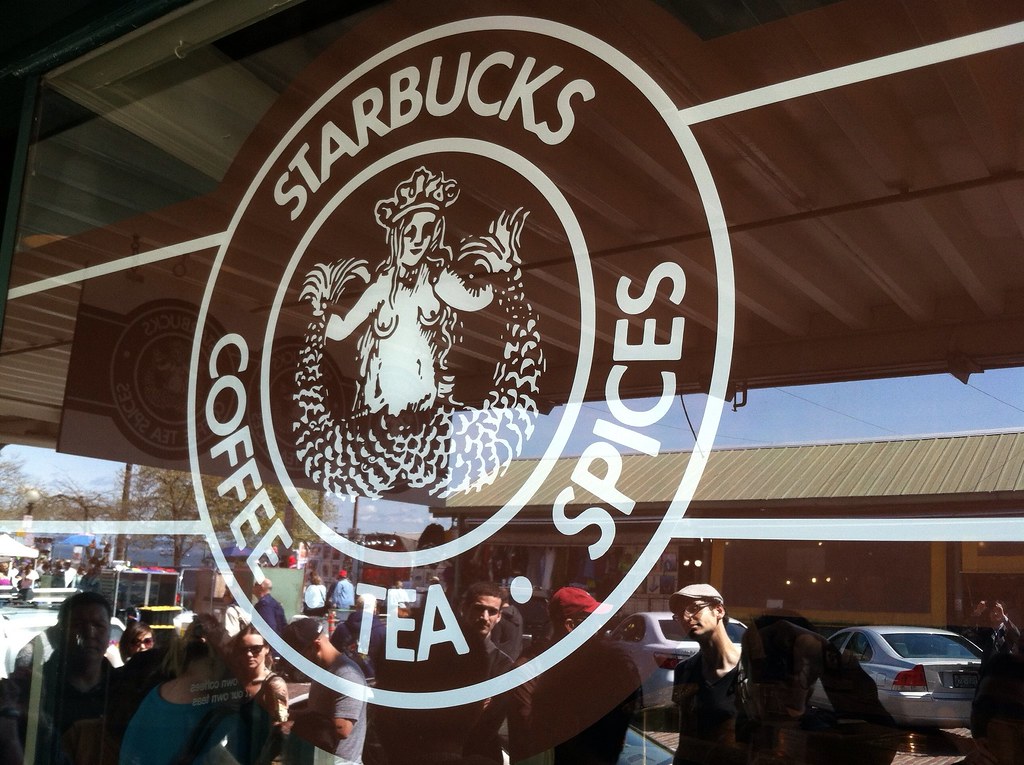 The original Starbucks' logo. Ryan Smith Flickr