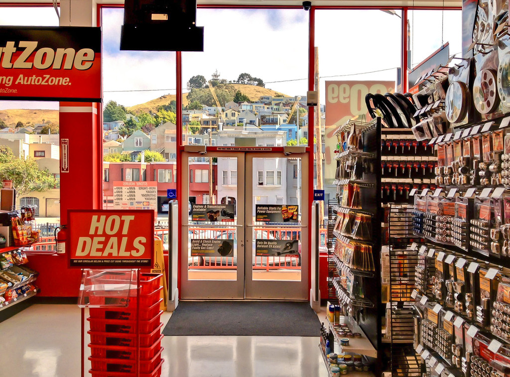 AutoZone Bernal Hill Bernal Heights, San Francisco Todd Lappin Flickr
