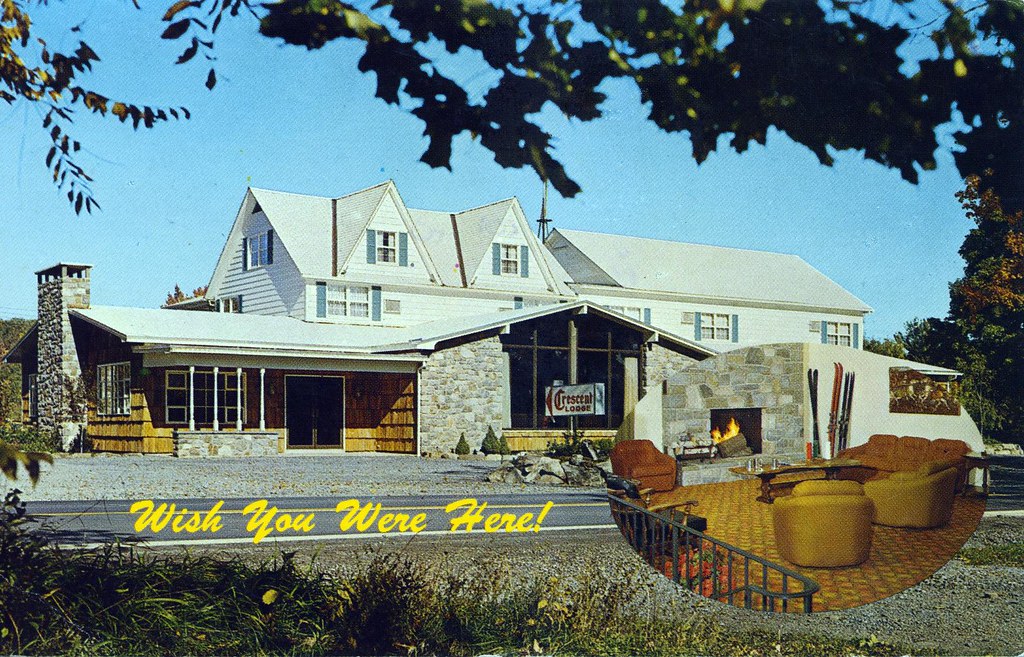 Crescent Lodge Cresco PA Paradise Valley postmarked 1971 Flickr