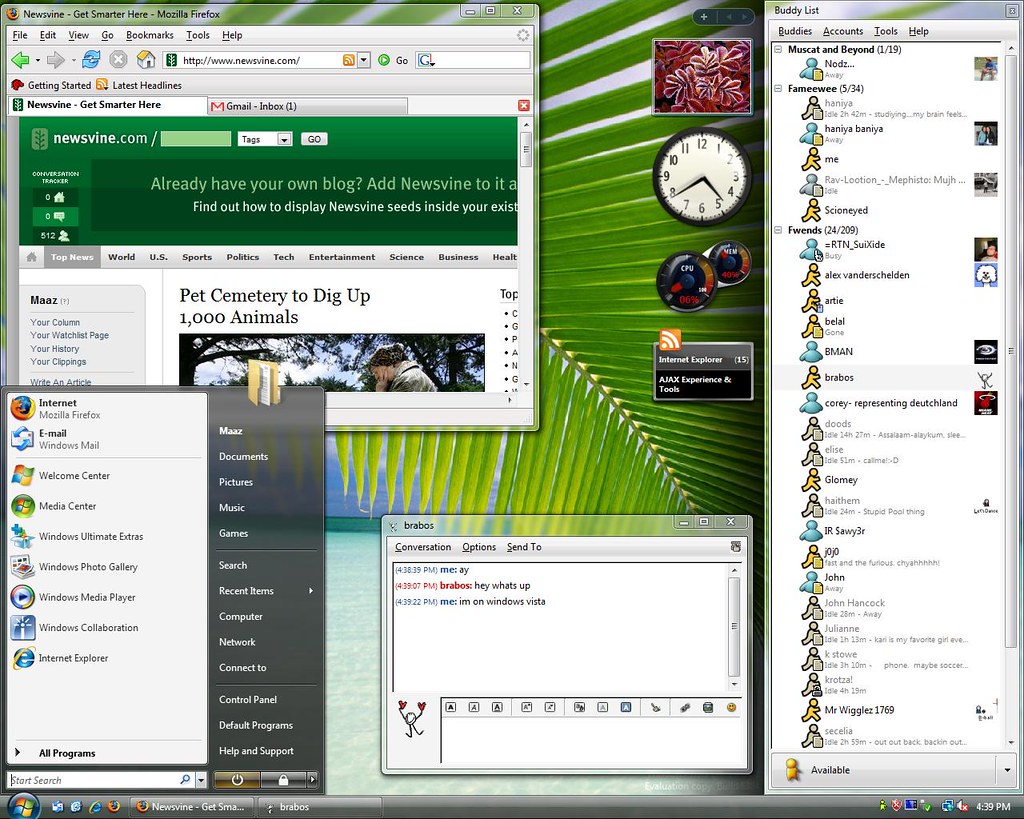 Windows Vista Installed Vista Beta 2 on a partition, check… Flickr