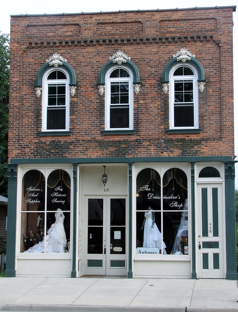 Leslie Michigan A dressmakers shop that looks like it stil… Flickr