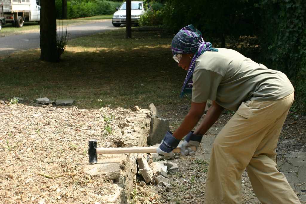 Woman's work Sledge Hammer Drew Leavy Flickr
