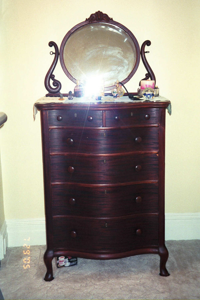 Antique mahogany dresser with mirror Beautiful Antique Mah… Flickr