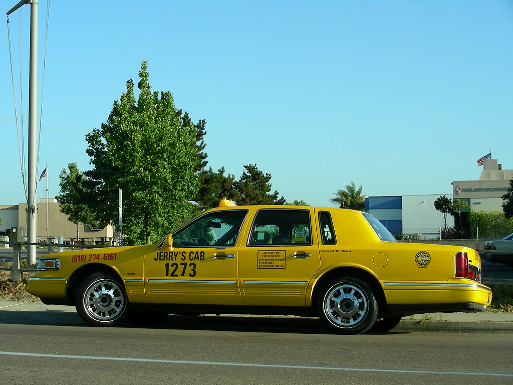 Lincoln Town Car Taxi In San Diego, Calif. So Cal Metro Flickr