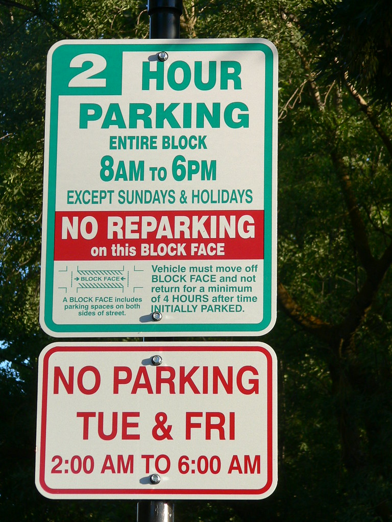 Parking sign These are the new parking signs downtown. You… Flickr