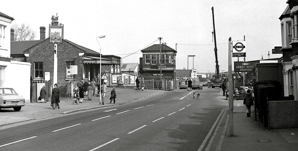 Abbey Wood London April 1975 Abbey Wood Station Road down … Flickr