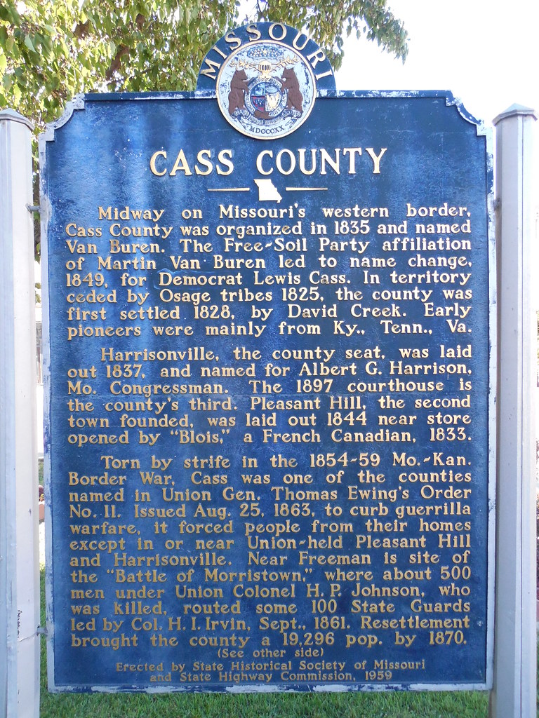 Cass County Historic Marker a photo on Flickriver