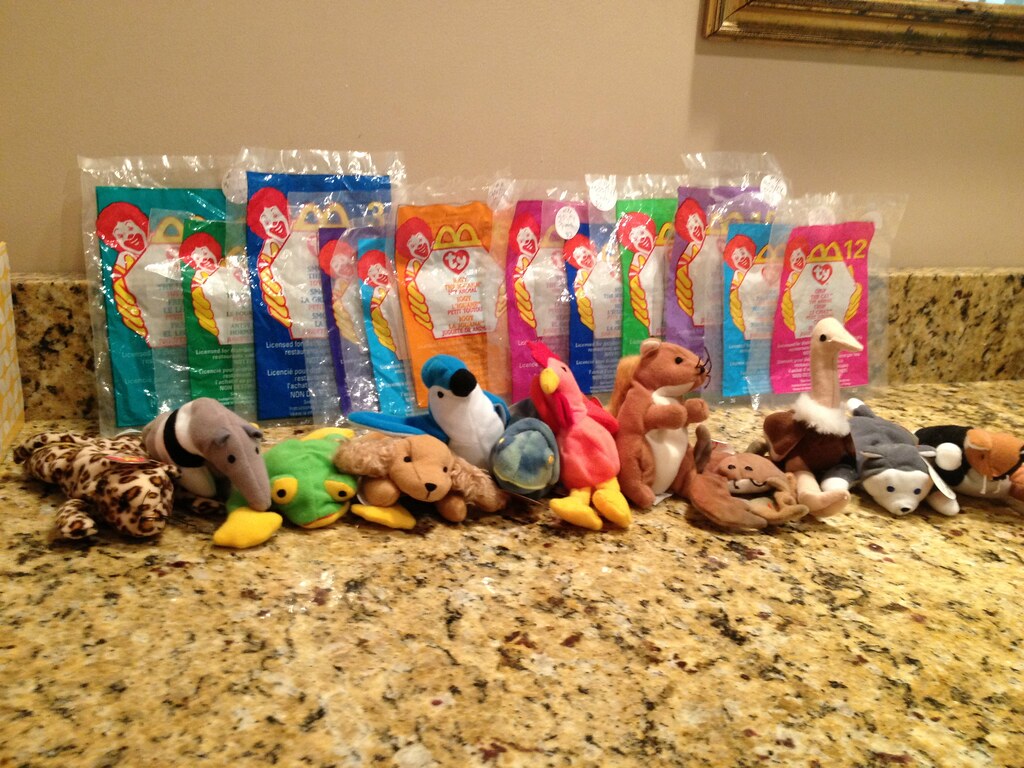 1999 Retro McDonald's Happy Meal Ty Beanie Babies Comple… Flickr