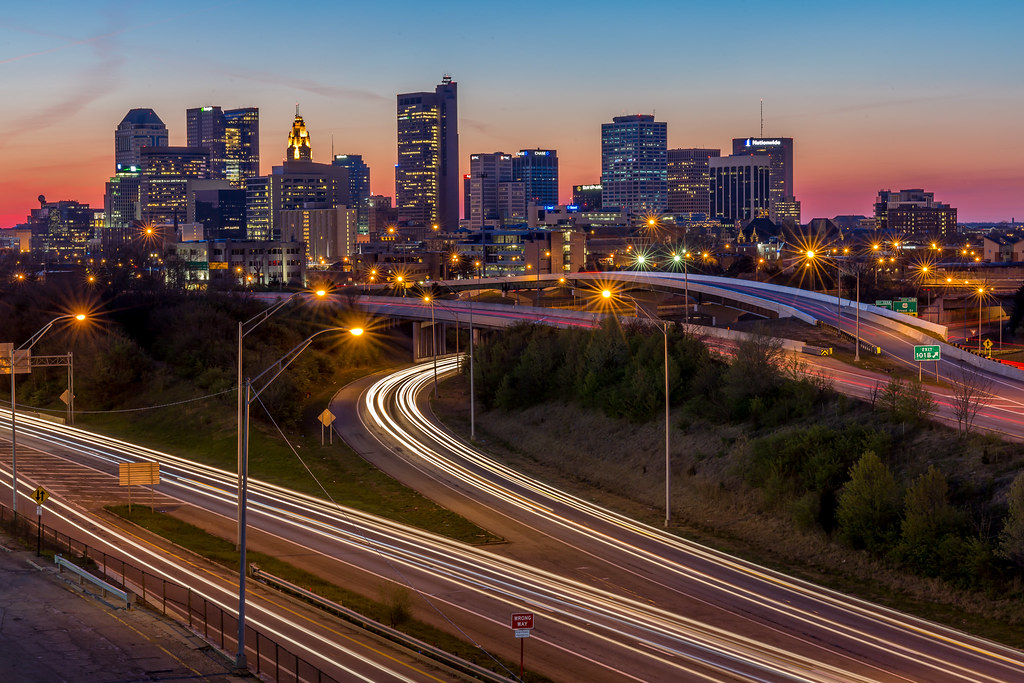 Columbus in Motion Traffic rushing in and out of downtown … Flickr