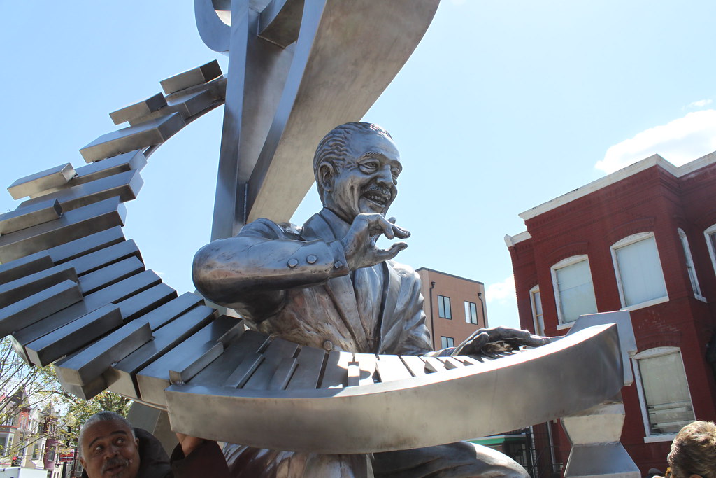 Duke Ellington Statue DDOT DC Flickr