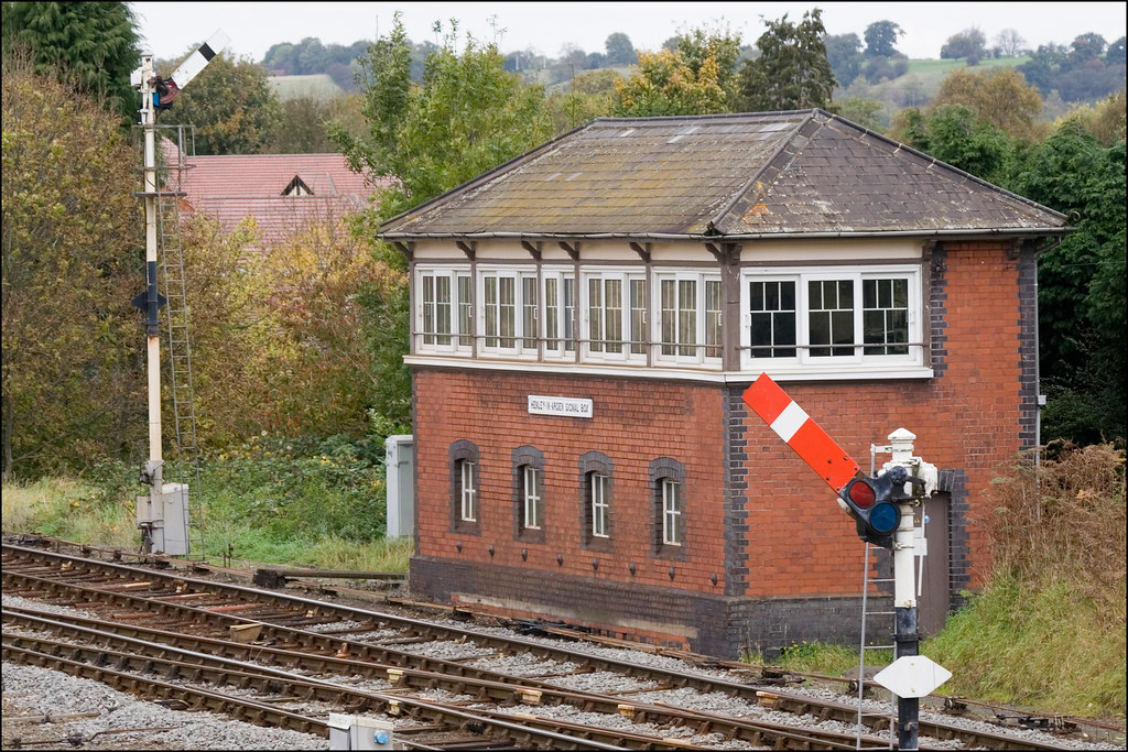 Henley in Arden Signal Box Signal Box, Up Starter and Down… Flickr