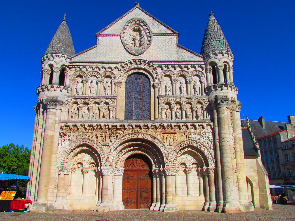 Église NotreDame la Grande, Poitiers Dan Flickr