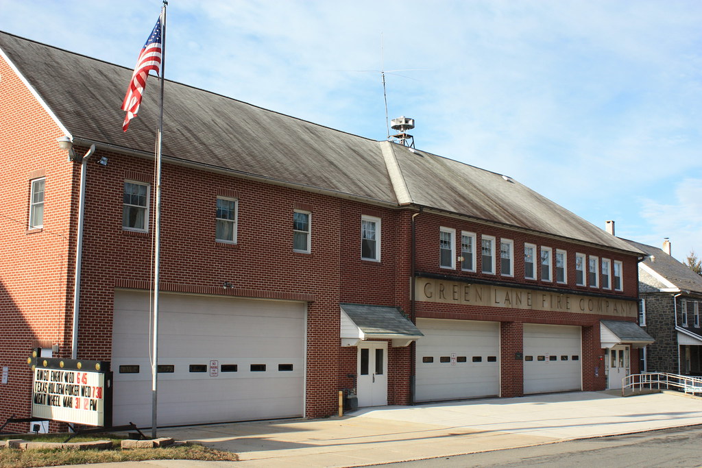 Green lane Fire Company Green Lane Borough Hall housed in … Flickr