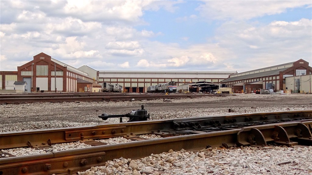 Amtrak repair facility In Beech Grove, near Indianapolis, … Flickr