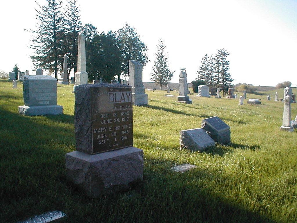 The Clay Family Plot, Sunny Hill Cemetery, Adair, Iowa Flickr