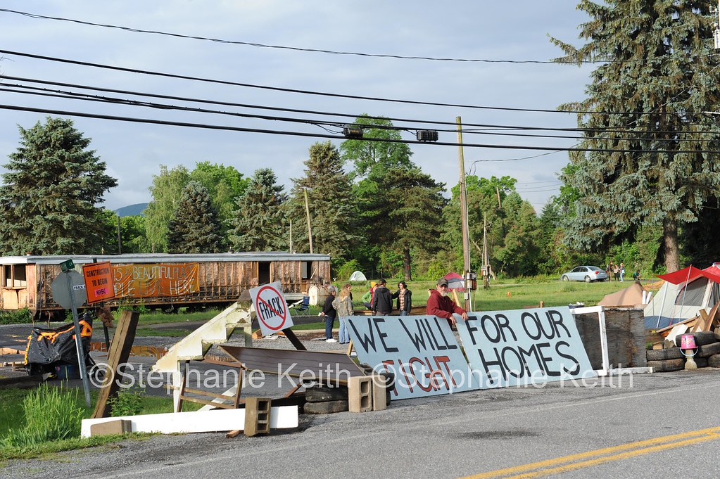 Fracking The residents of the Riverdale Motor Home Park, o… Flickr