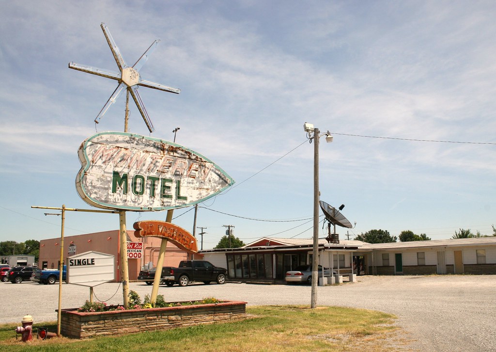 monterey motel in chouteau Chris in Round Top Flickr