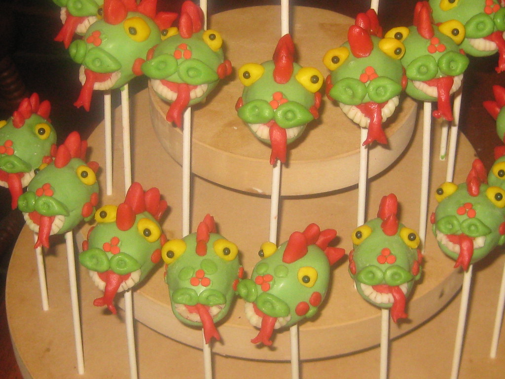 Dragons Cake Pop Creations Flickr