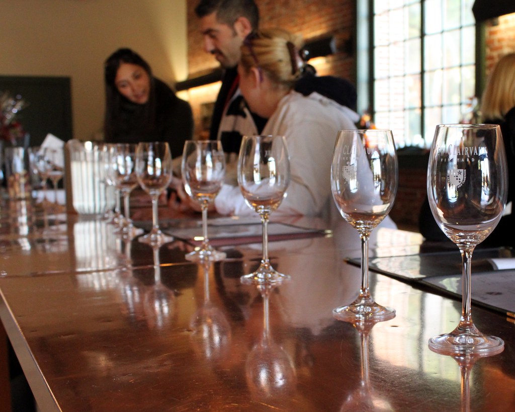 Wine Tasting The Abbey of NEW CLAIRVAUX vineyard Vina, Cal… Flickr