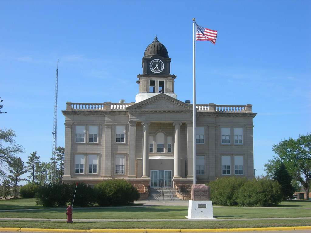 Sully County Courthouse Onida, South Dakota Constructed in… Flickr