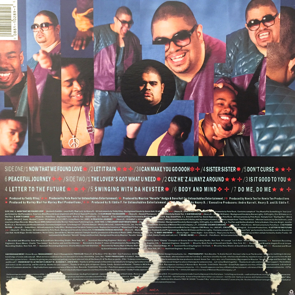 HEAVY D & THE BOYZPEACEFUL JOURNEY(JACKET B) VINYL7 RECORDS Flickr
