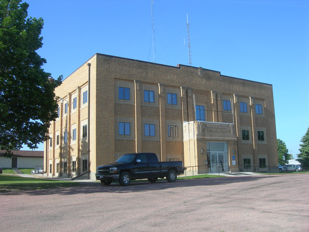 Gregory County Courthouse Burke, South Dakota Constructed … Flickr
