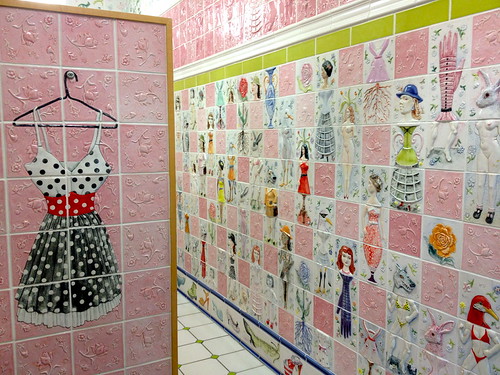 John Michael Kohler's women's bathroom awardwinning