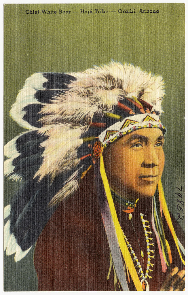 Chief White Bear Hopi Tribe Oraibi, Arizona File name 0… Flickr