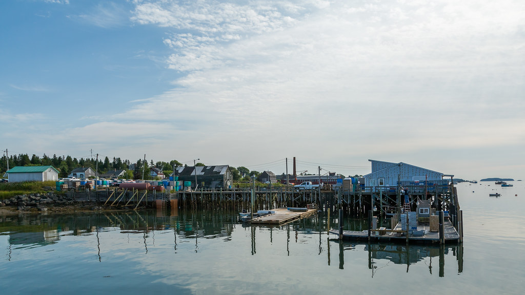 Jonesport, Maine Working dock there in downeast Maine. Ken Krach