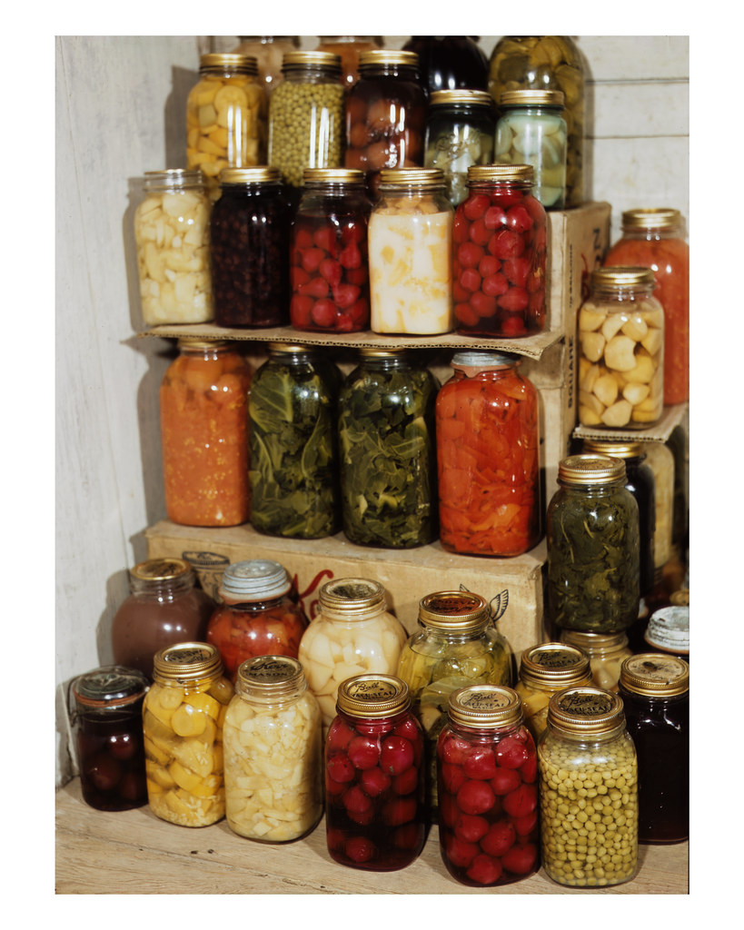 15 [Display of homecanned food]. carriage trade Flickr