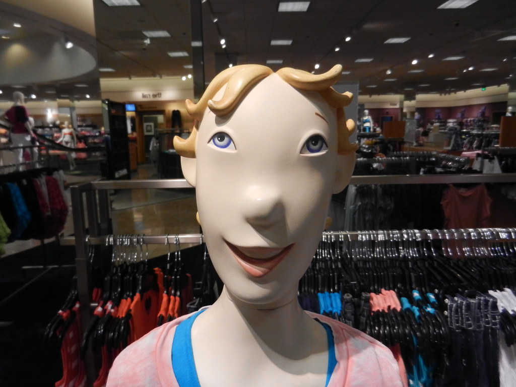 creepy Nordstrom mannequin Scott Lowe Flickr
