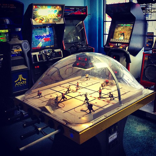 Bruins bubblehockey arcade classics Oceans18 in New B… Flickr