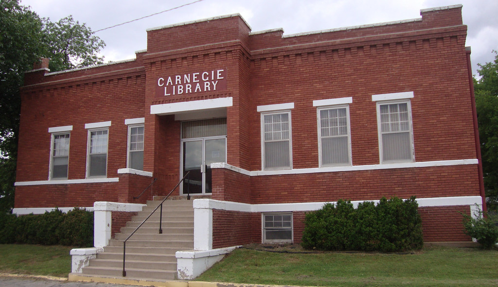 Carnegie Library (Caldwell, Kansas) This interesting struc… Flickr