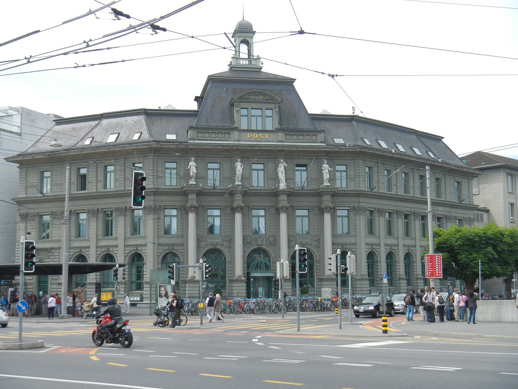 Luzern Post Office Downtown Luzern right by the Hauptbahnh… Scott