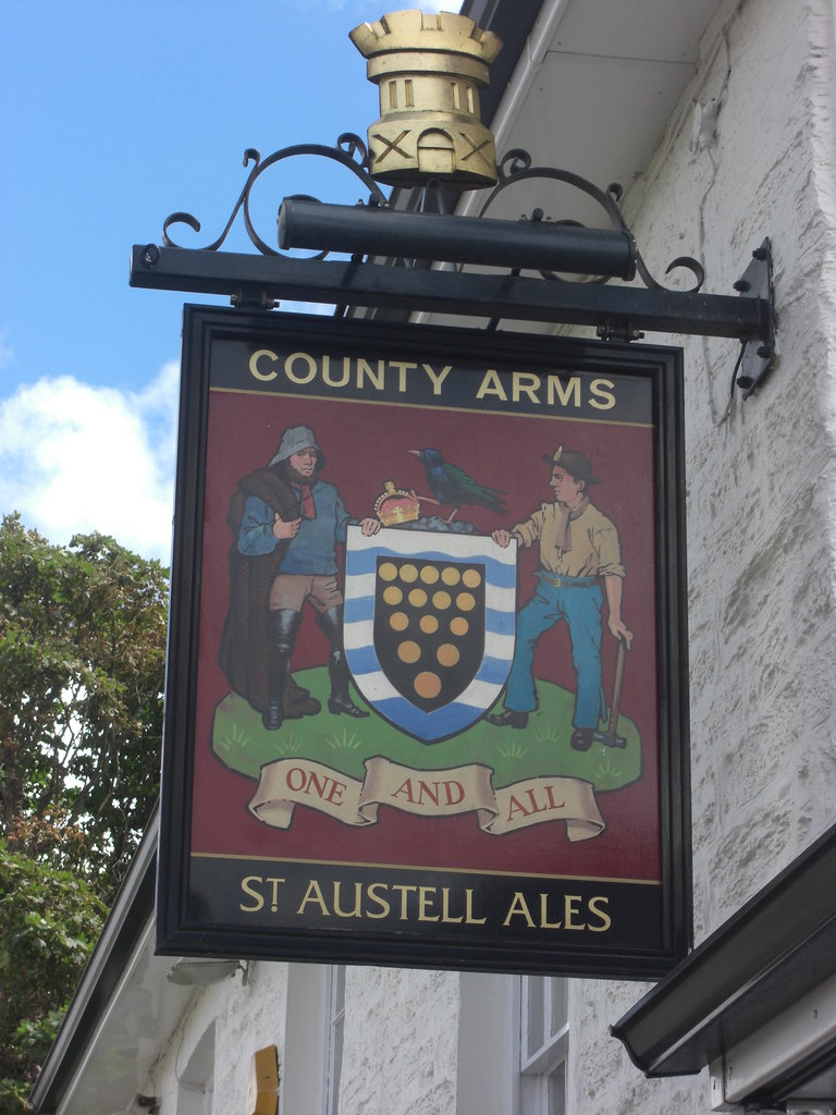 Truro Highertown Pub Sign Cornwall Pub sign from Truro Tim