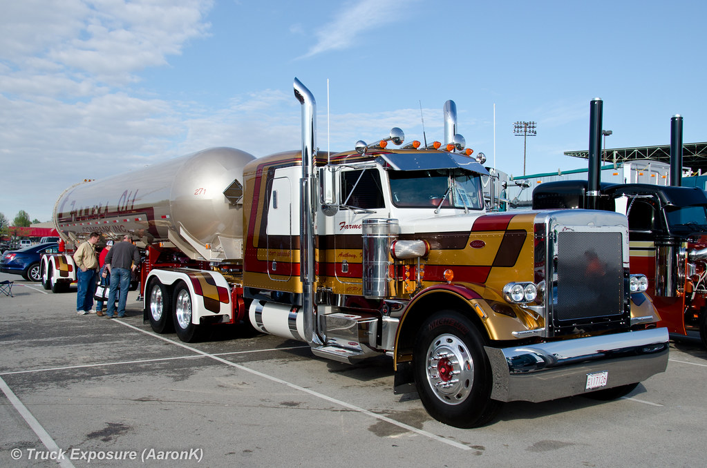 Farmer's Oil Peterbilt 359 Mid America Trucking Show 2012 Flickr