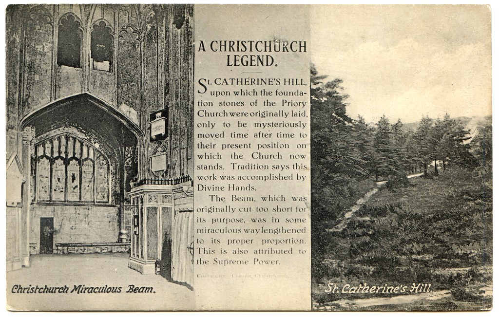 Christchurch Priory and St Catherine's Hill, Christchurch,… Flickr