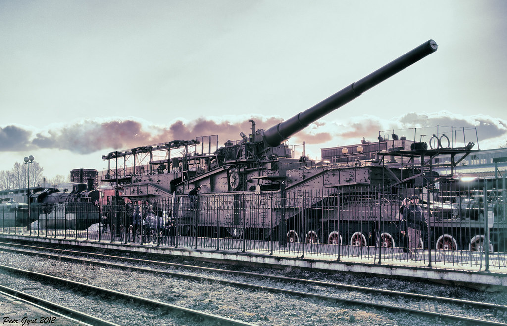 Railway Artillery Gun TM312. 1938. Железнодорожное 305м… Flickr