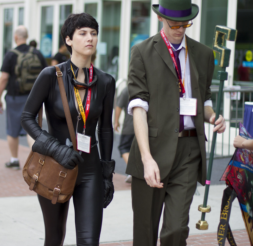 Catwoman and Riddler Nathan Rupert Flickr