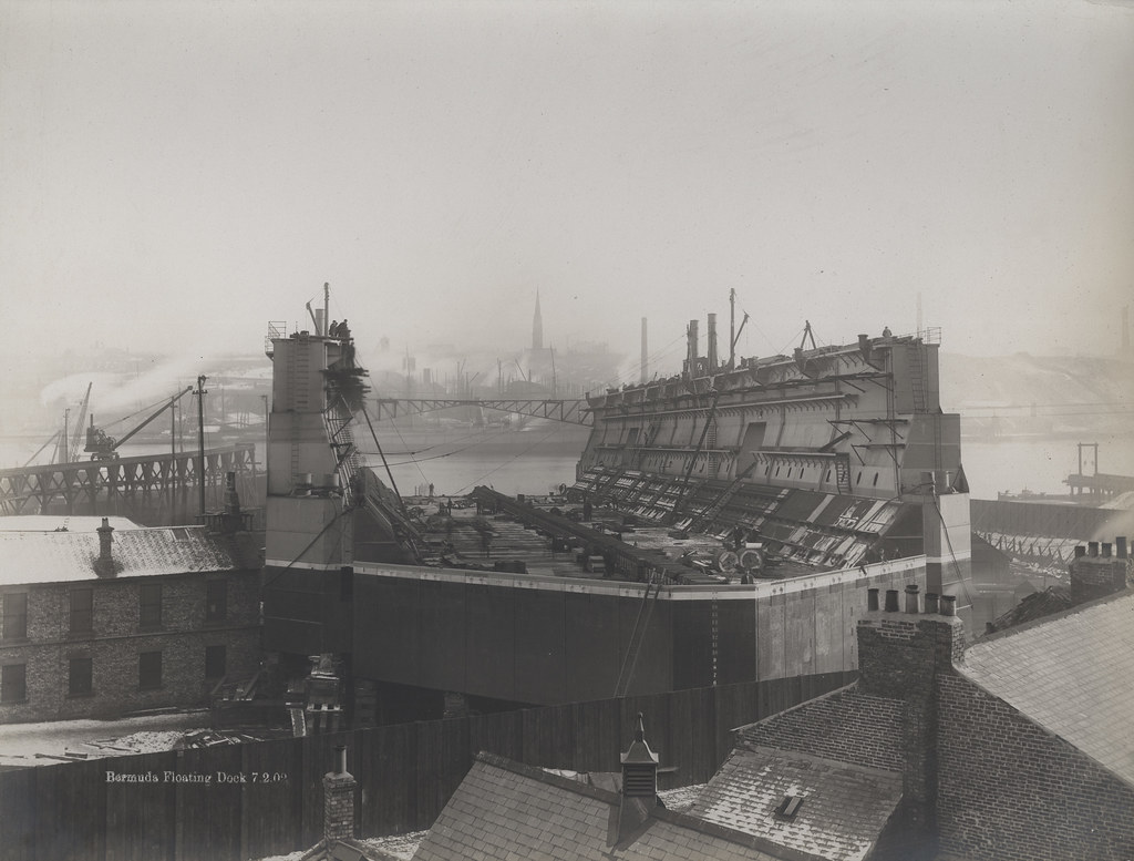 Bermuda Floating Dock ready for launching (ca. 1900) Flickr