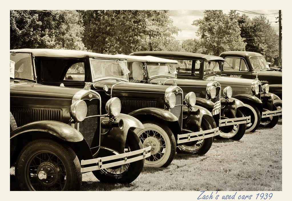 Zach's Used Cars, 1939 Millbrook, NY Oldies Vince Montalbano