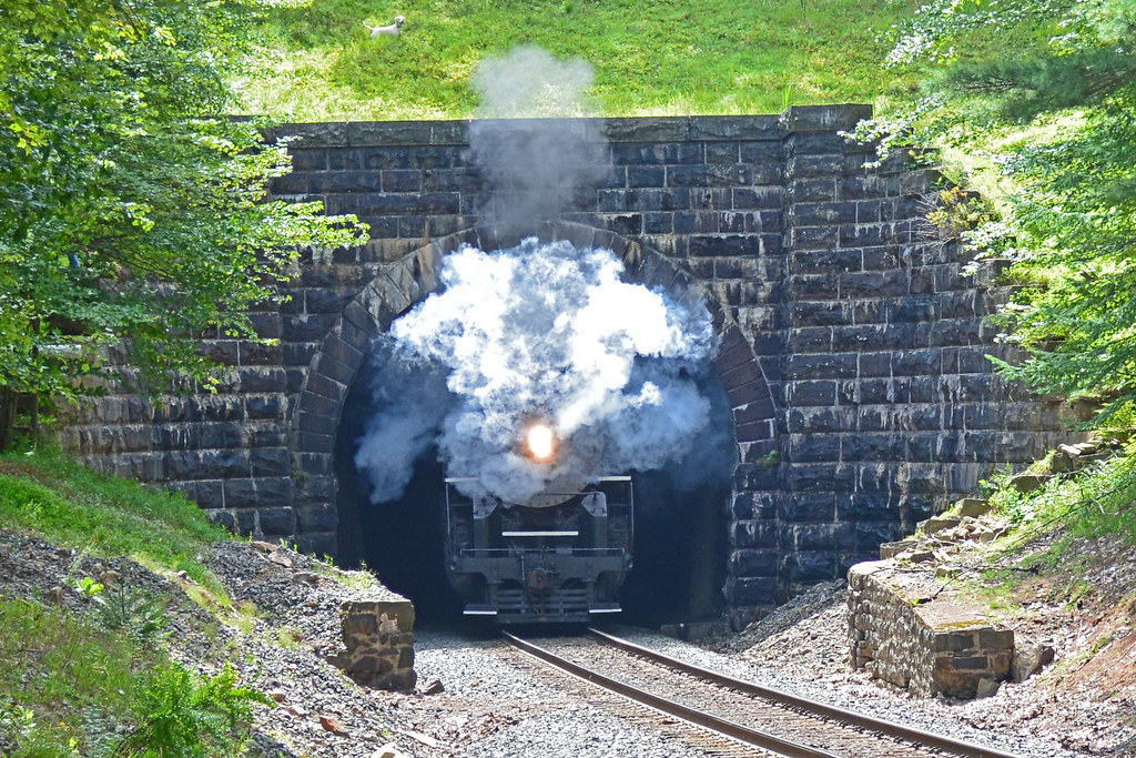 NKP 765 on Threshold of White Haven Tunnel jbs319 Flickr