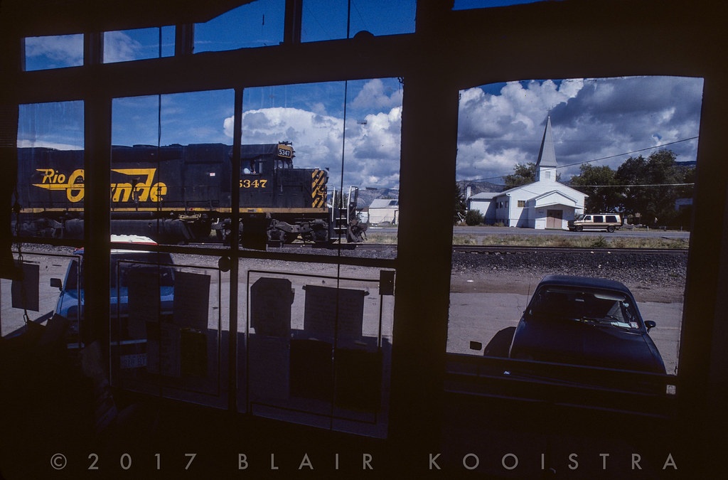 Sunnyside Turn, East Carbon City, UT, 9/89 blair kooistra Flickr
