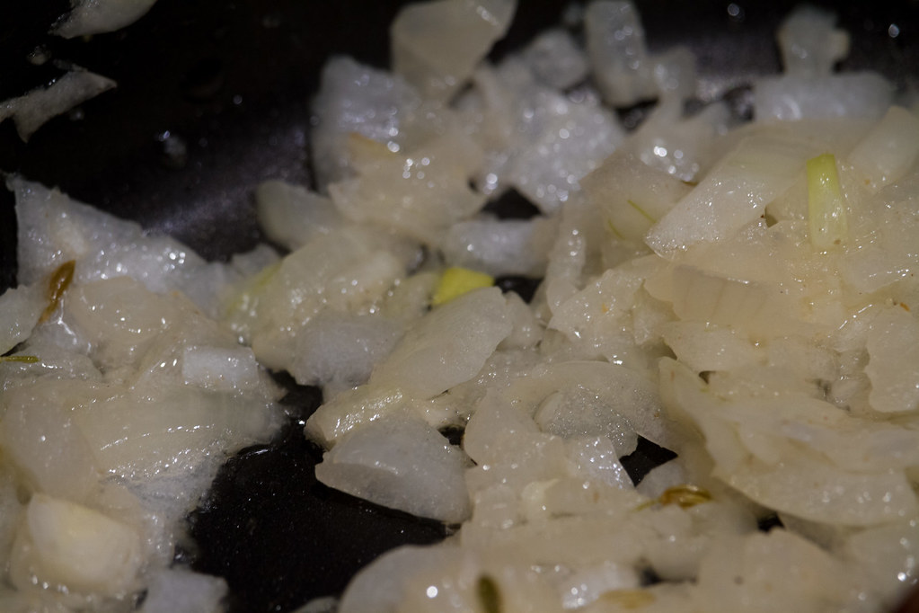 okra and aubergine curry Flickr