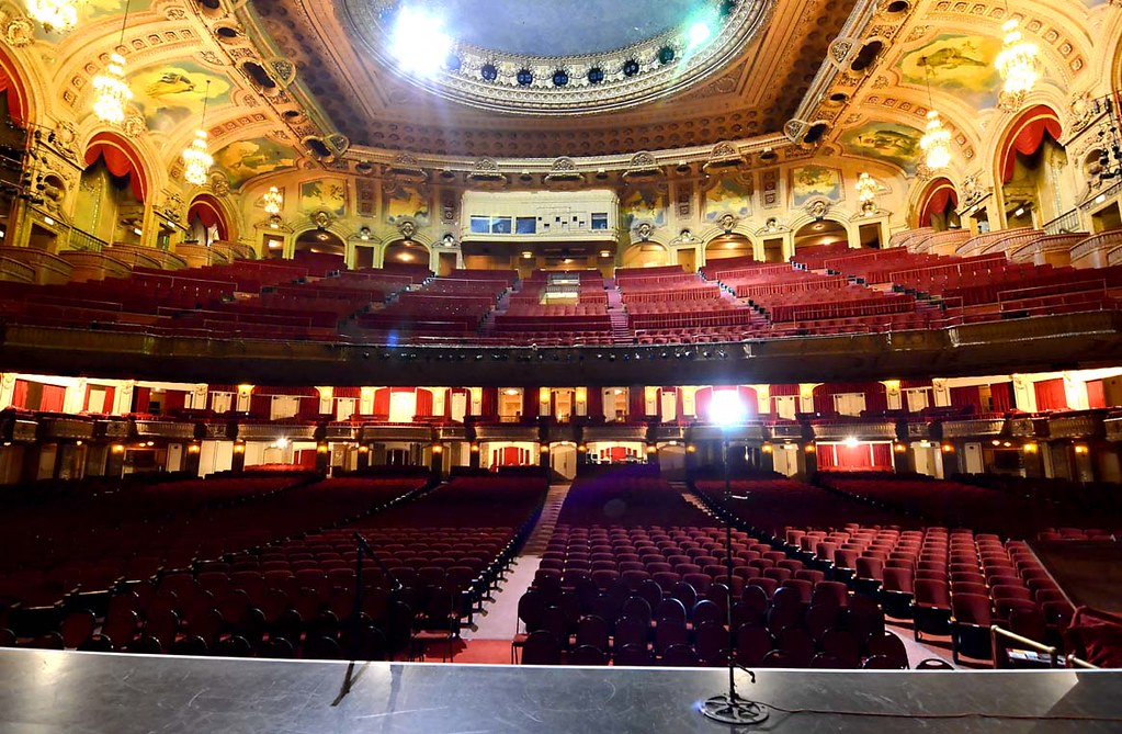 Inside the Chicago Theatre What a stunning piece of design… Flickr