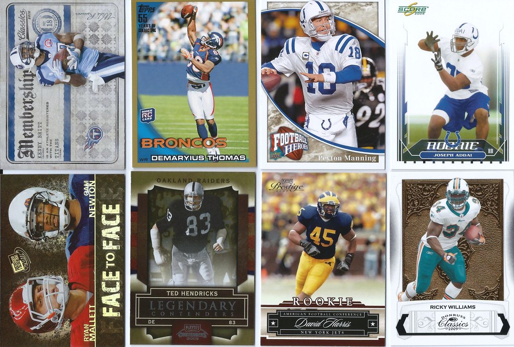 FOOTBALL SPORTS CARDS 10FOR Flickr