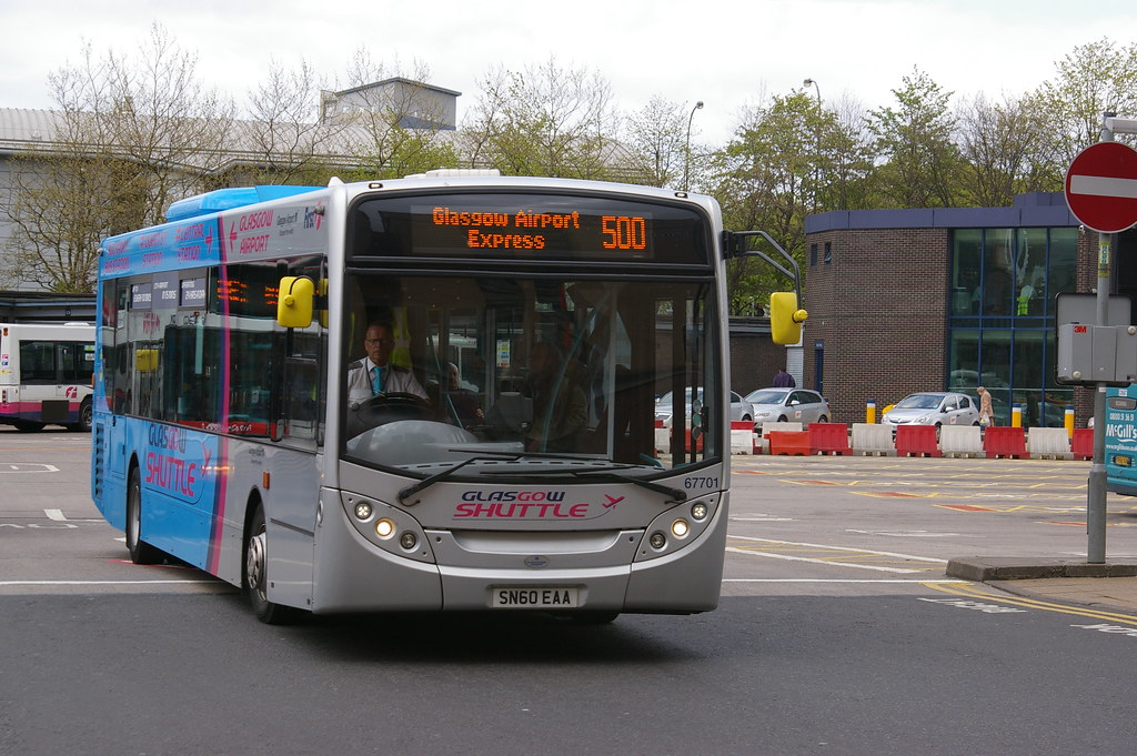 FIRST GLASGOW 67701 SN60EAA Buchanan Bus Station, Glasgow … Flickr