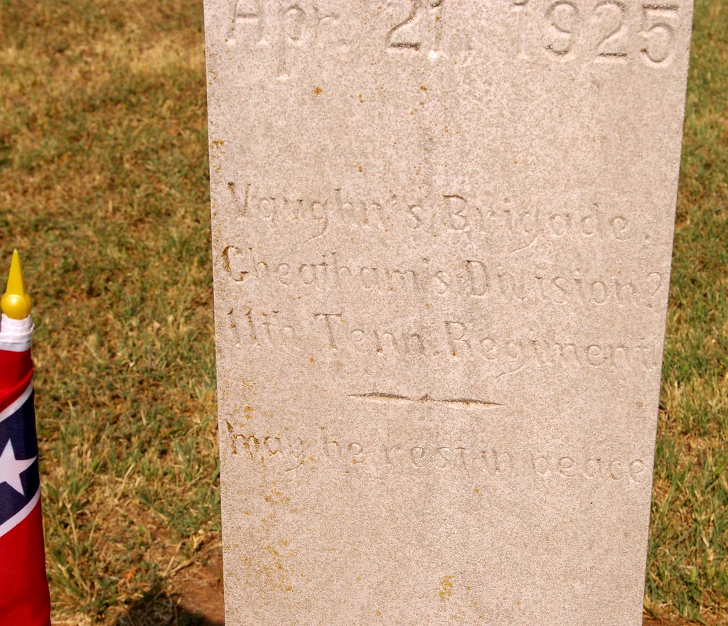 Confederate Grave, Ryan Cemetery, Oklahoma Vaughn & Cheath… Flickr
