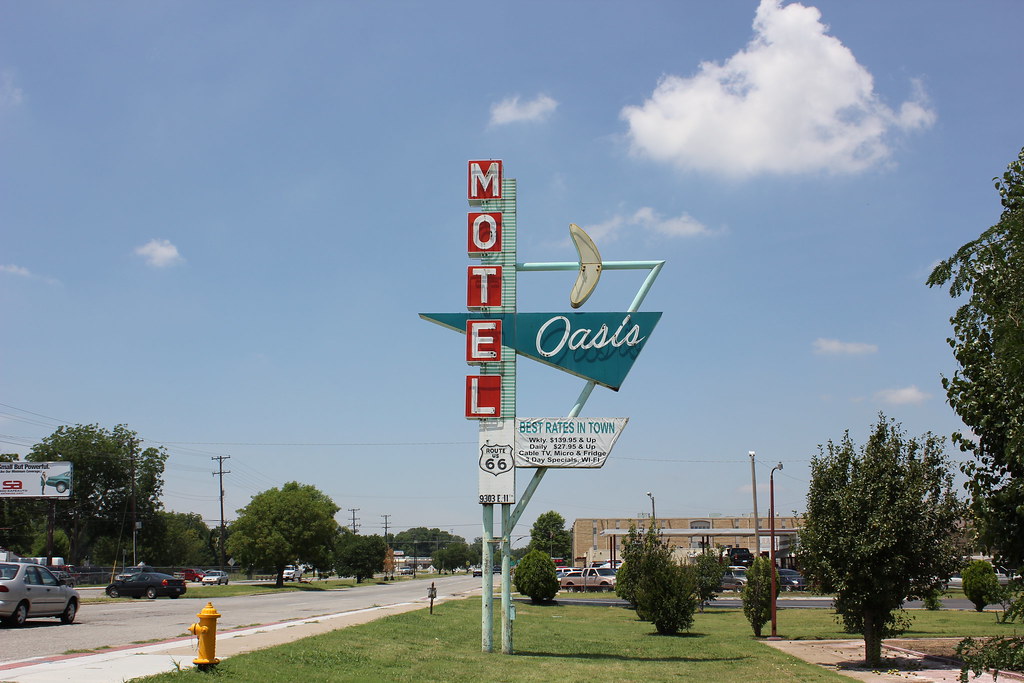 Motel Oasis, Tulsa, Oklahoma Best rates in town! Nicolas Henderson