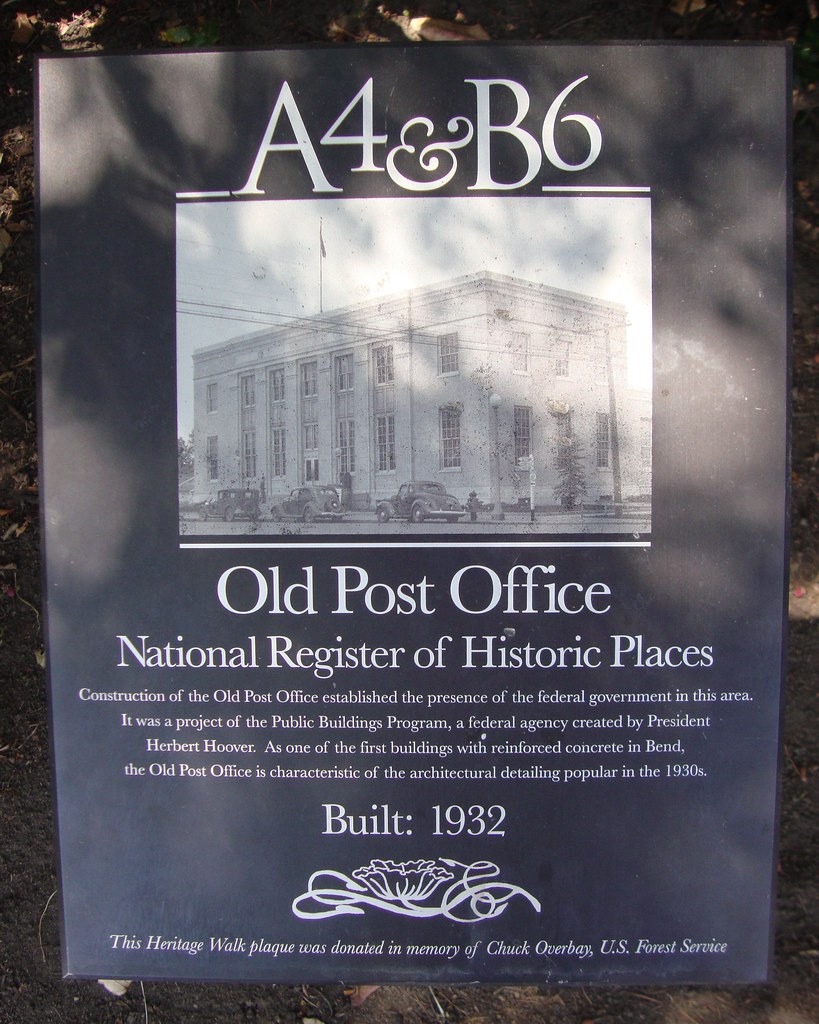 Old Post Office 97701 Marker (Bend, Oregon) Located in fro… Flickr
